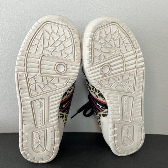 Adidas Rivalry Low Leopard Print Sneakers - Picture 7 of 8